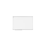 Whiteboard enamel aluminium frame 90x60cm