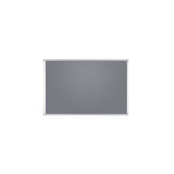 Notice board 60x90cm grey