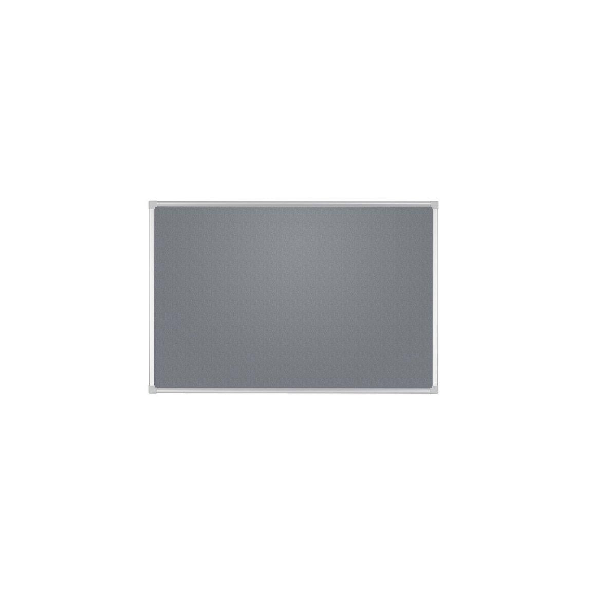 Notice board 90x120cm grey