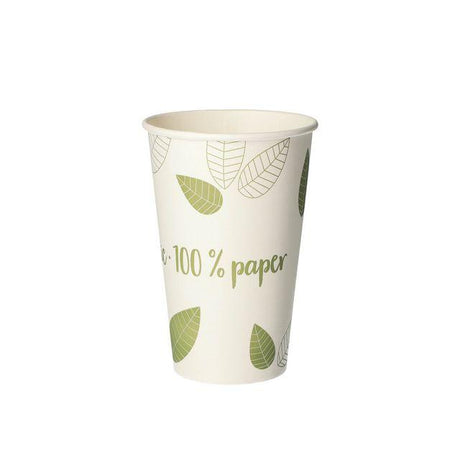 Paper cups PURE ZeroPlast 30cl 50/pack