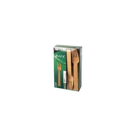 Cutlery Fork PURE Bamboo 16,5cm 50/pc