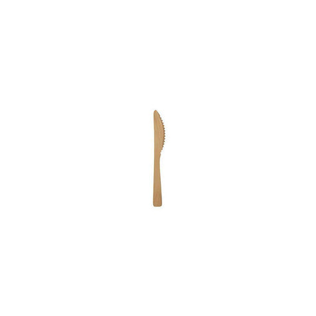 Cutlery Knife PURE Bamboo 17cm 50/pc