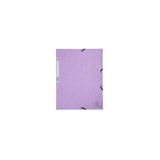 Rubber band folder EXACOMPTA 3cl A4 purple