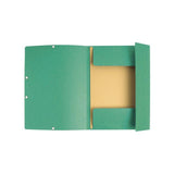 Rubber band folder EXACOMPTA 3-kl ECO green
