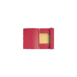 Rubber band folder EXACOMPTA 3-kl ECO red