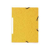 Rubber band folder EXACOMPTA 3-kl ECO yellow