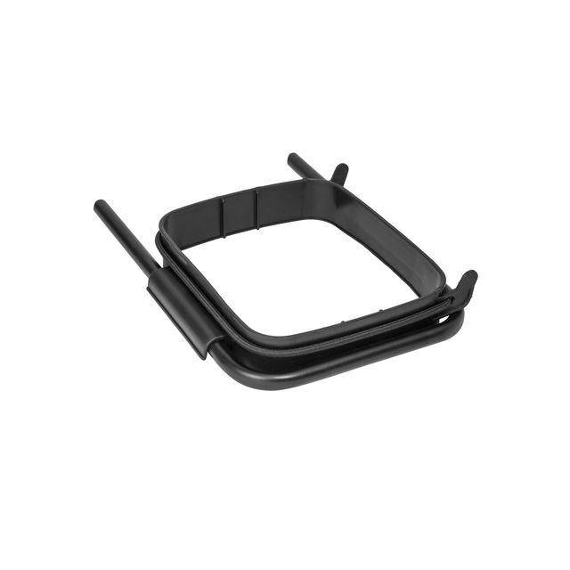 Litter bin KATRIN black metal 125L