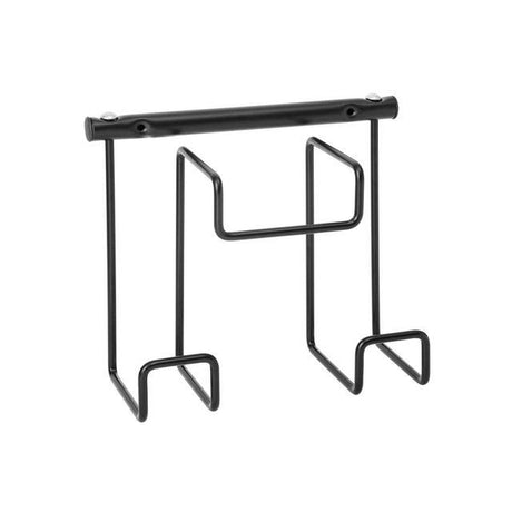 Wall rack KATRIN dispenser black metal