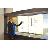 Whiteboard NOBO 80x60cm white foil 25 sheets