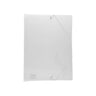 Rubber band folder u.kl. A4 plastic transp.