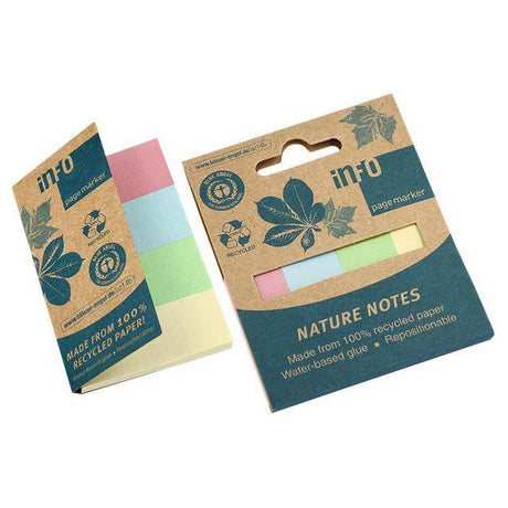 Index INFO NOTES recy 20x50 4-colour 160/pc