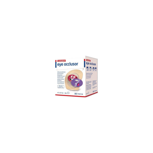Eye bandage LEUKOPLAST Senior 30/pack
