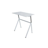 Table StandUp manually adjustable white