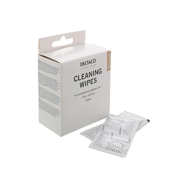 Cleaning cloth DELTACO multi 52/pack