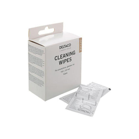 Cleaning cloth DELTACO multi 52/pack