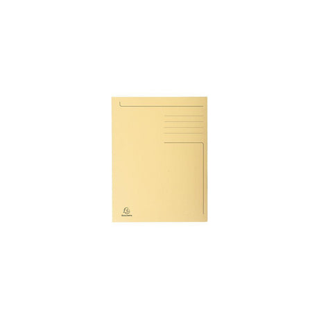 Folder EXACOMPTA 3-colour cardboard 280g A4 beige