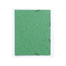 Rubber band folder cardboard u.kl. A4 green