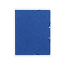 Rubber band folder cardboard u.kl. A4 blue