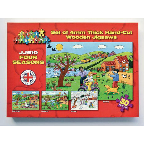 Puzzle 4 seasons 4 different puzzles