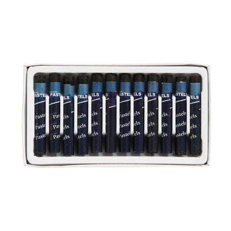 Oil pastel crayon black 12/pack