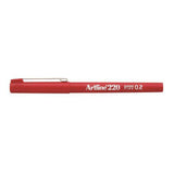 Fineliner ARTLINE 220 0,2 mm red
