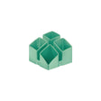 Stylish rack HAN SCALA 4 compartments light green
