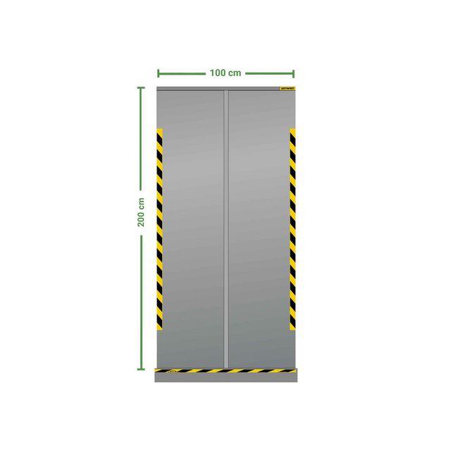 Protective screen roll-up 100x200cm