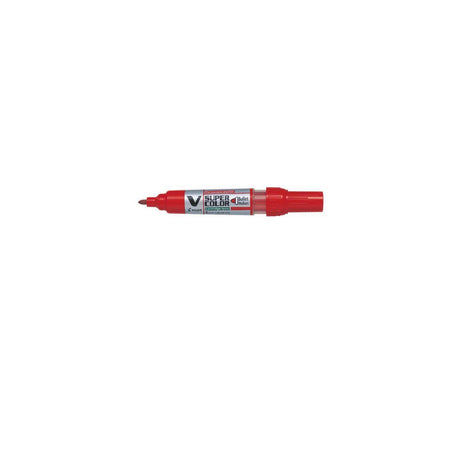 Marking pen PILOT V Super Colour round red