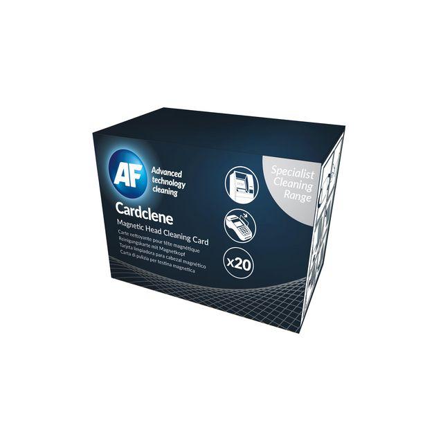 Cleaning card AF magnetic card reader20/pc