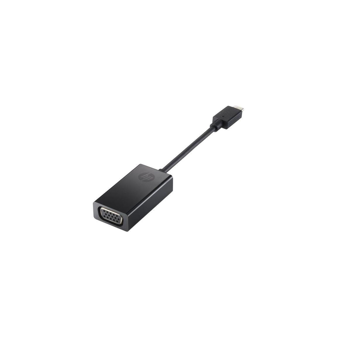 Adapter HP USB-C - VGA male-female black