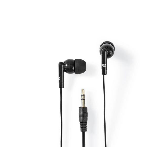Headphones NEDIS HPWD1000BK In-Ear 3.5mm