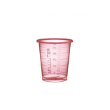 Medicine cup Eco 30ml narrow red 90/pack