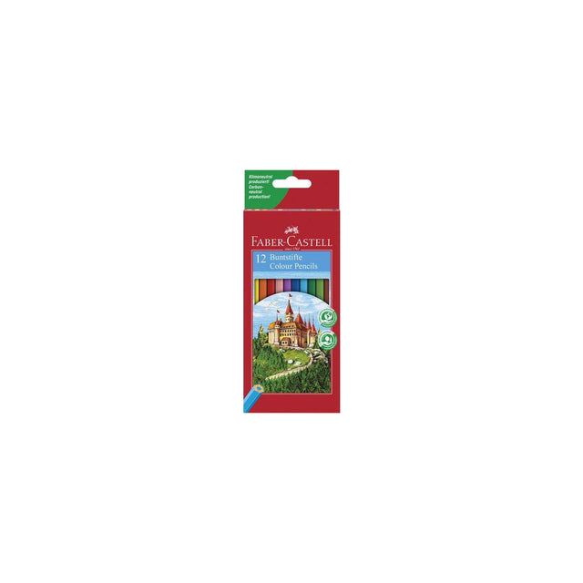 Coloured pencil FABER CASTELL Castle 12/pack