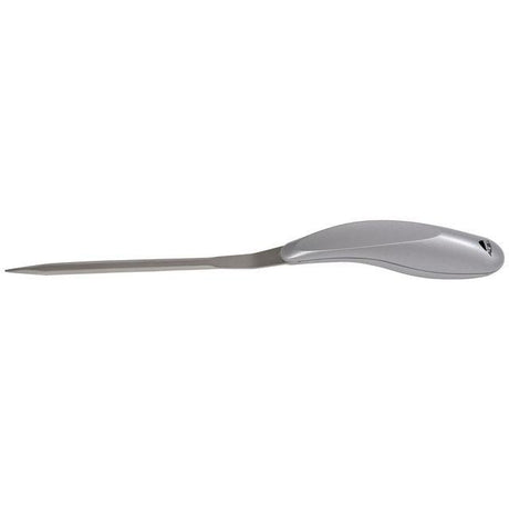 Letter opener ALBA plastic handle grey