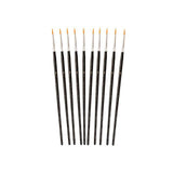 Synthetic brush round no 1 10/pack