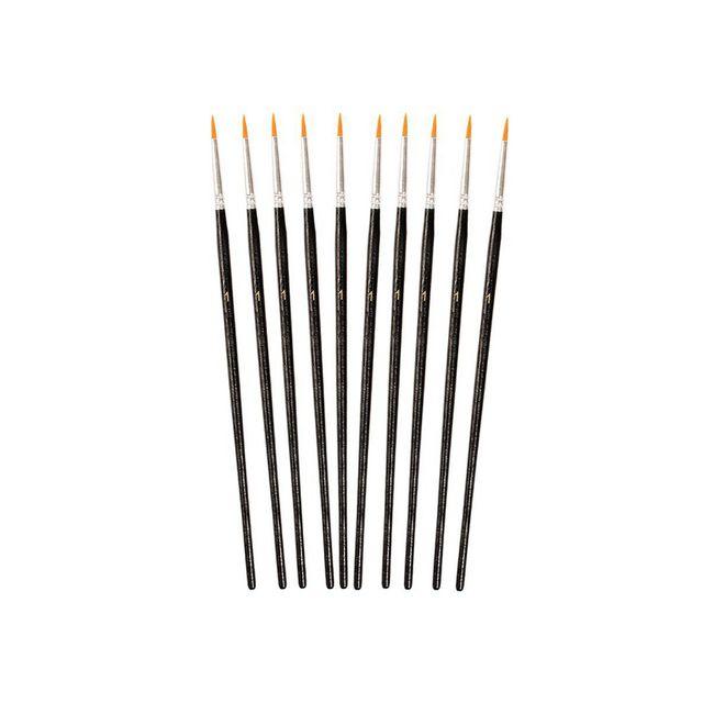 Synthetic brush round no 1 10/pack