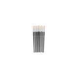 Synthetic brush flat no 2 10/pack