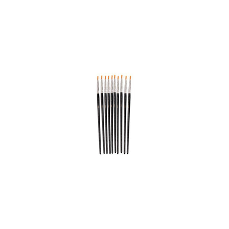 Synthetic brush flat no 2 10/pack