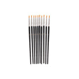 Synthetic brush flat no 2 10/pack