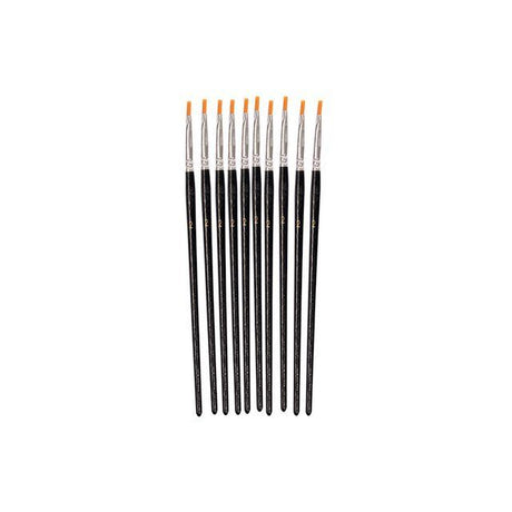 Synthetic brush flat no 2 10/pack