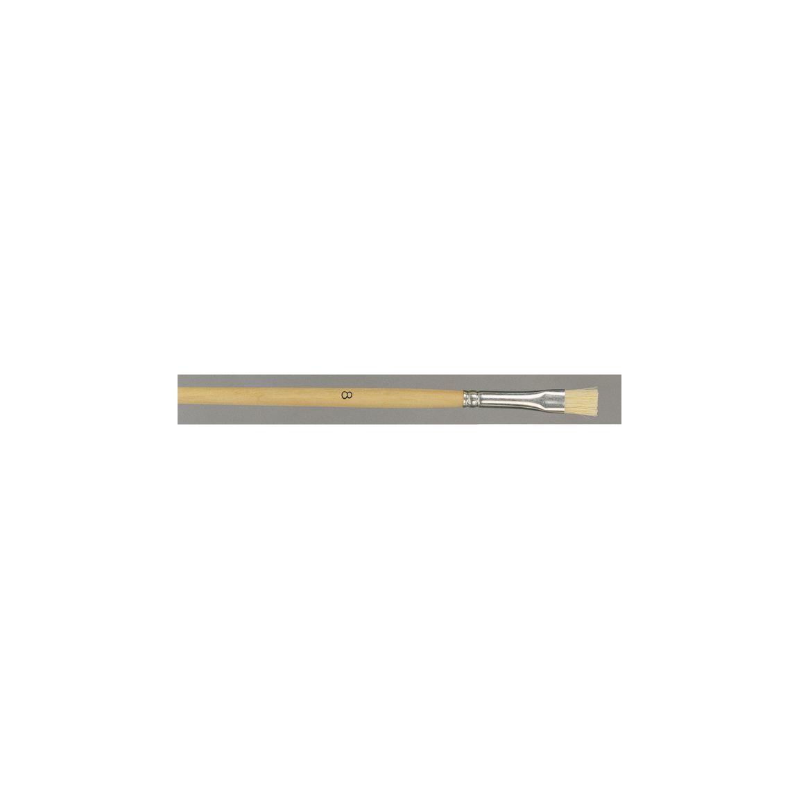 Bristle brush no 8 10/pack