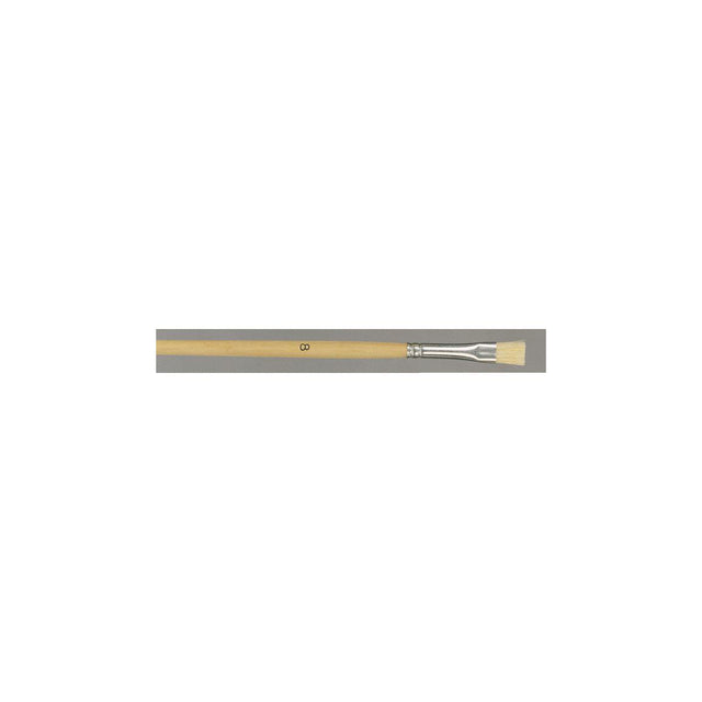 Bristle brush no 8 10/pack