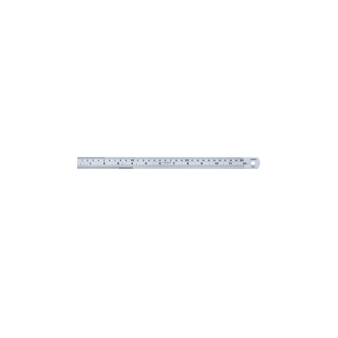 Ruler LINEX steel 30cm