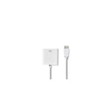 Adapter NEDIS HDMI-VGA/3,5mm 0,2m white