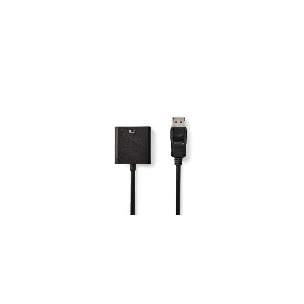 Adapter NEDIS DP-VGA male-female 0.2m