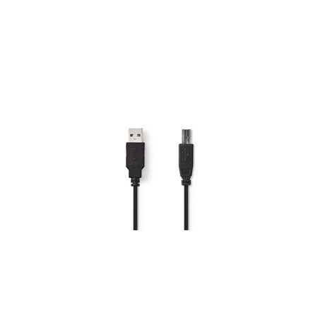 Cable NEDIS USB 2.0 A-B 1m black