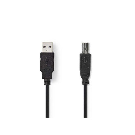 Cable NEDIS USB 2.0 A-B 5m black