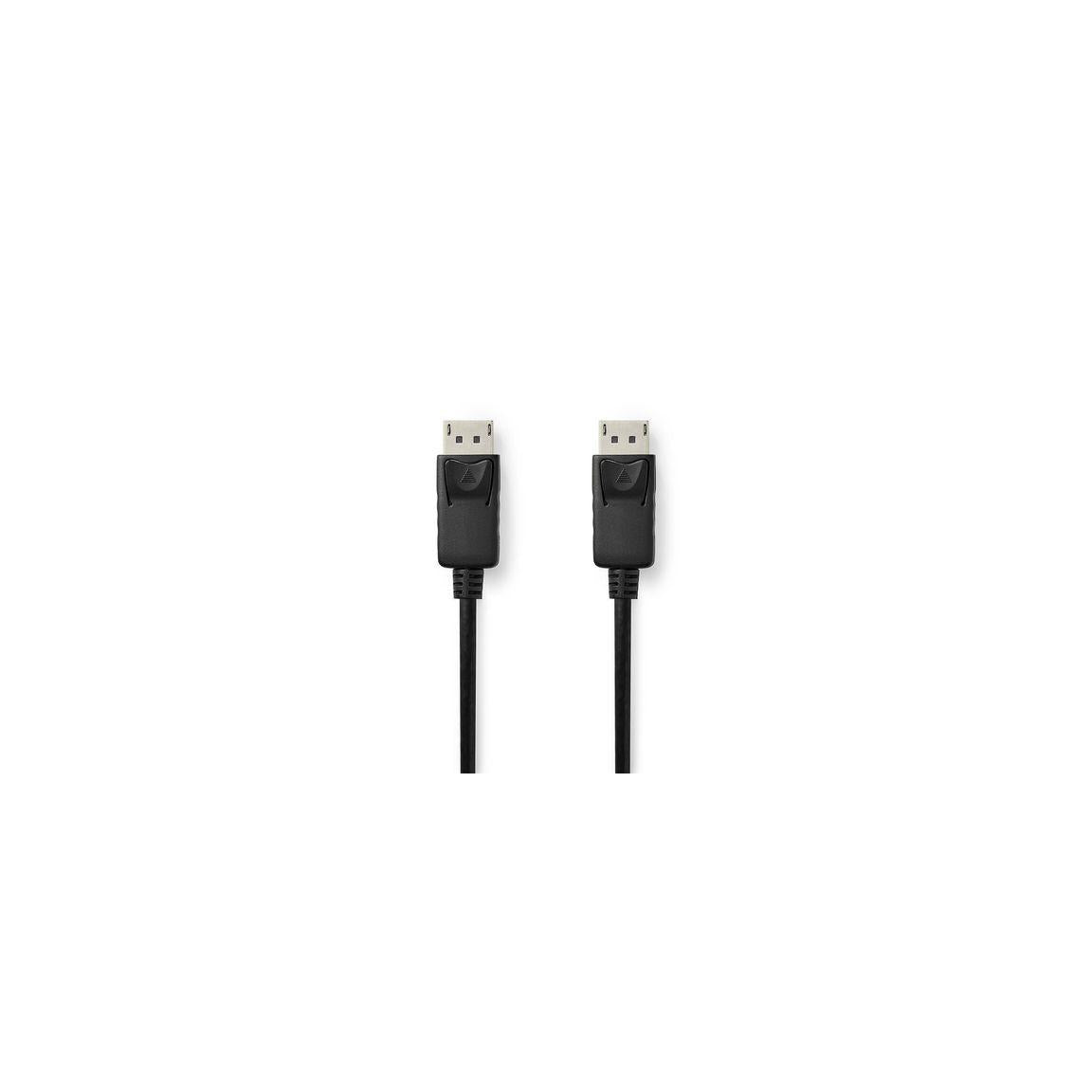 Cable NEDIS DP male - DP male 2m black