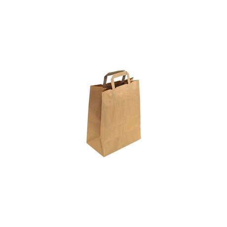 Paper carrier bag 26L brown 200/pack