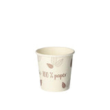 Paper cups PURE ZeroPlast 12cl 80/pc
